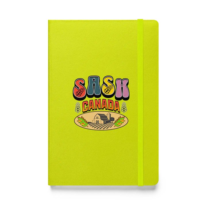 Sask Canada Farm Scene Hardcover Notebook product image (1)