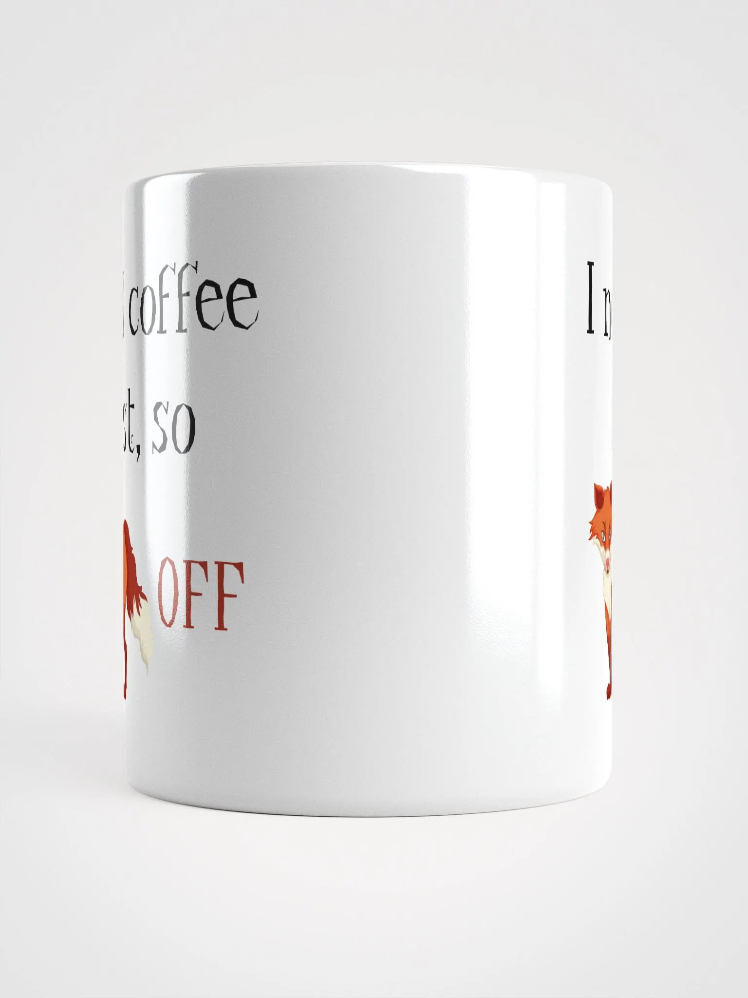 Fox Off Rude Coffee Mug product image (5)