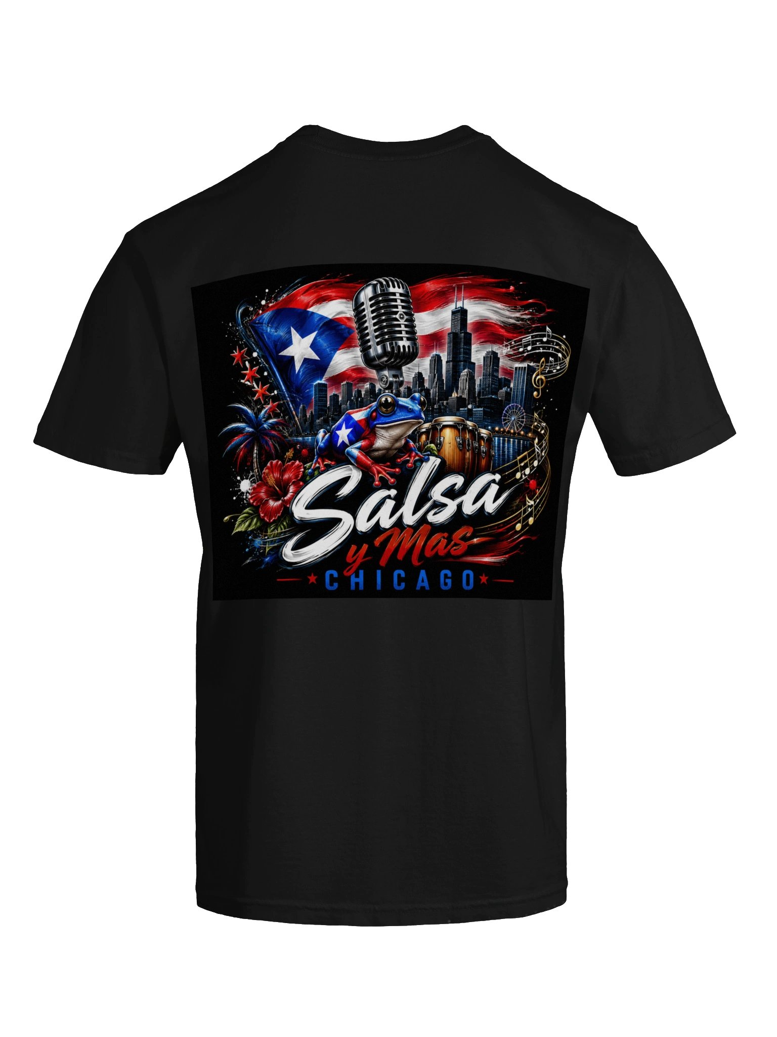 Puerto y rico y salasa y mas chicago tshirt product image (7)
