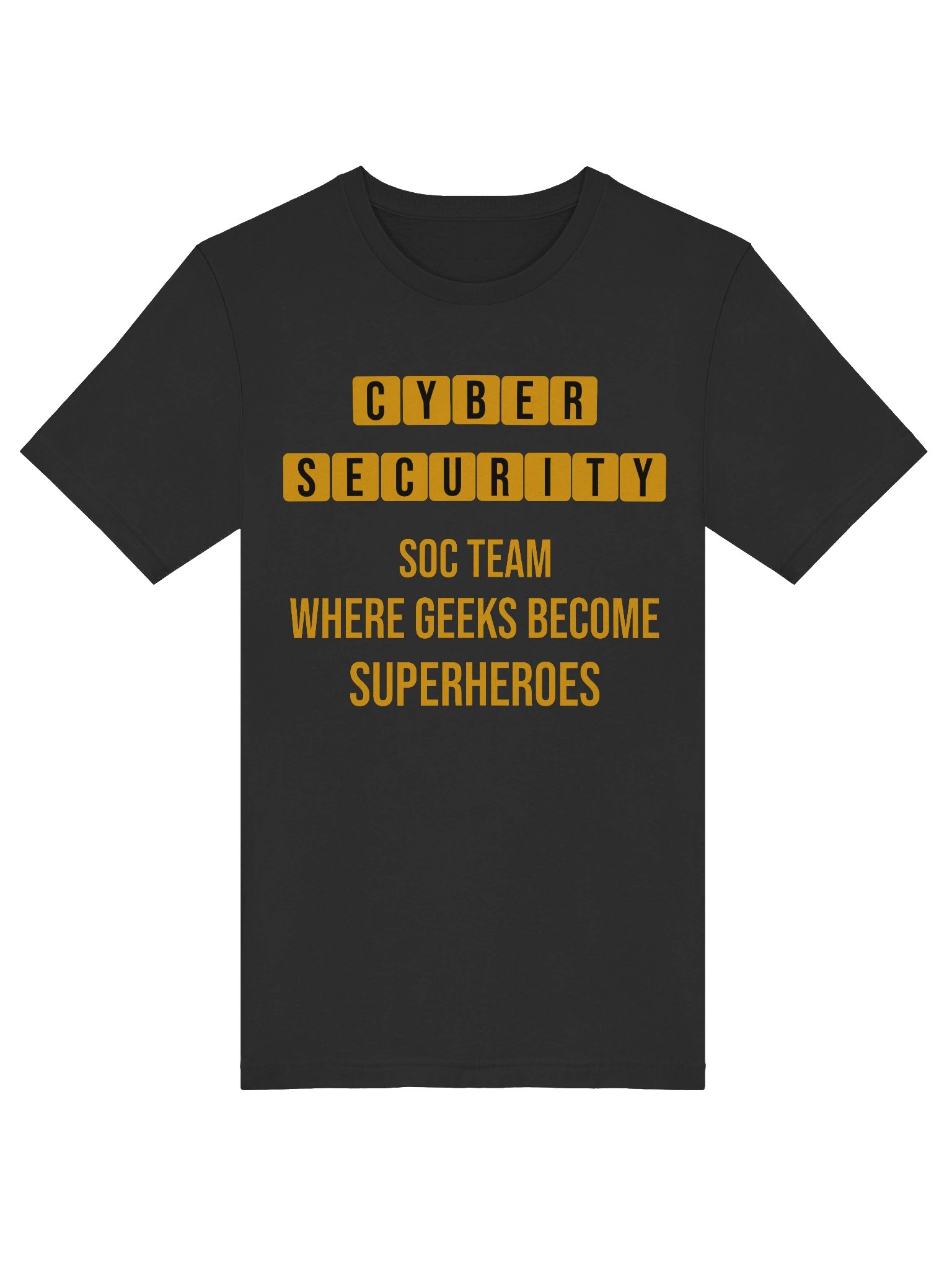SOC Team: Where Geeks Become Superheroes | Cybersecurity T-Shirt | SOC Analyst Gift product image (3)