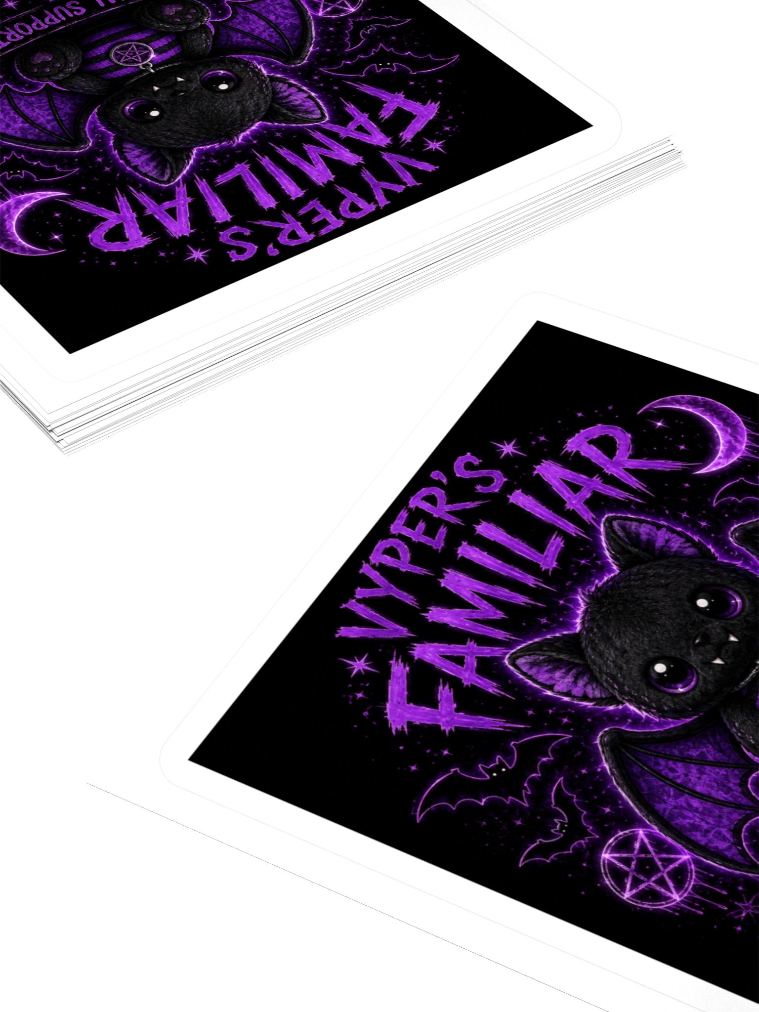 Vyper's Familiar – Emotional Support Bat Sticker product image (10)