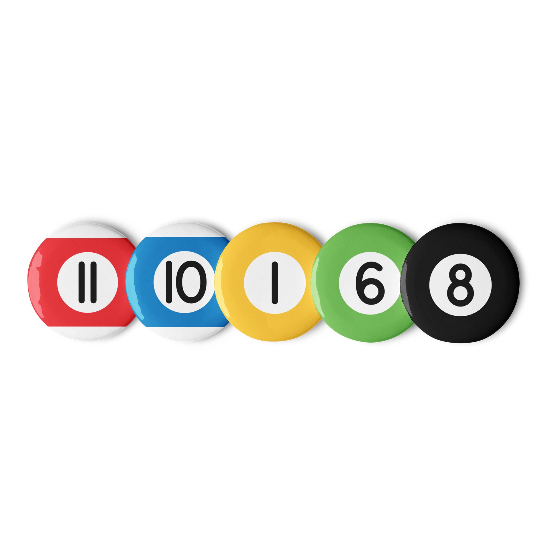Pool Ball Pins Set A product image (2)