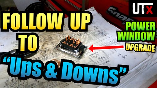 🚨 HEADS UP! Jerry's been finishing the wiring on the blue '86 6.0 swap, and we ran into an issue with the driver side window ...