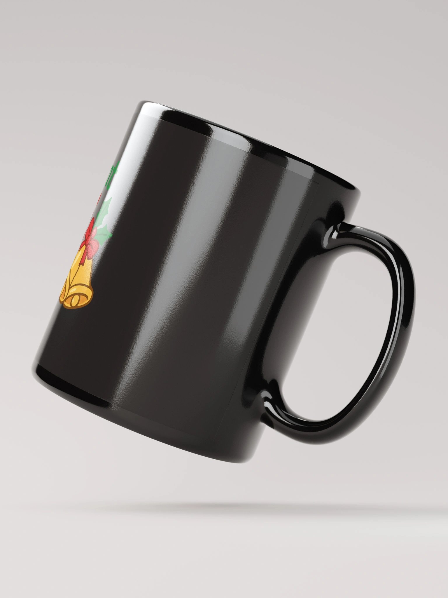 I Speak Fluent Jingle Bells Black Glossy Mug product image (3)
