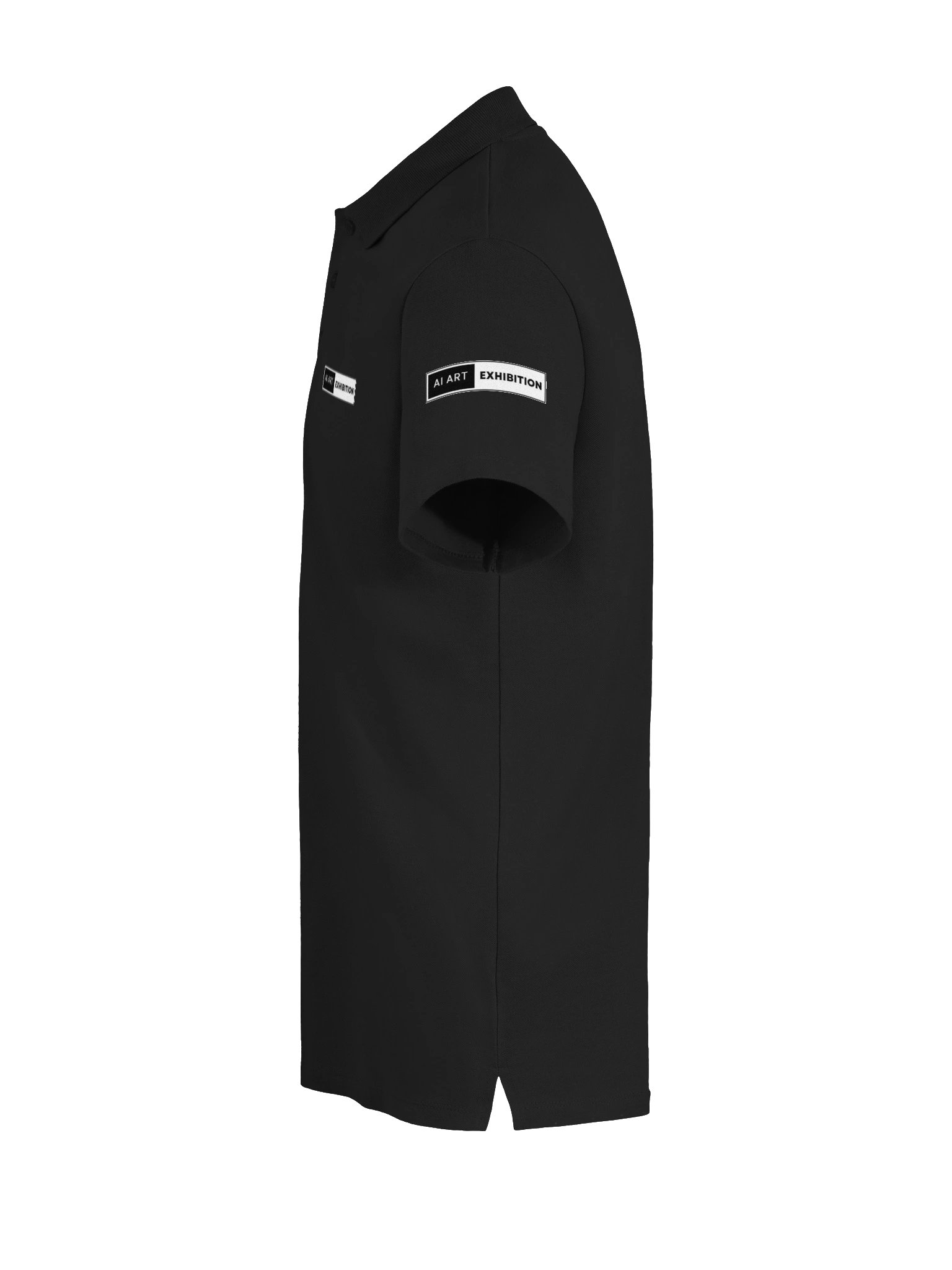 "AI ART EXHIBITION BOX LOGO" Premium Polo shirt product image (9)