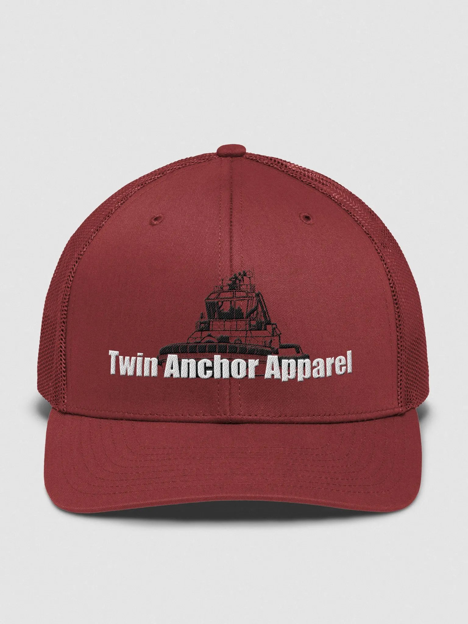 Black Athena tug Richardson Trucker Hat product image (1)
