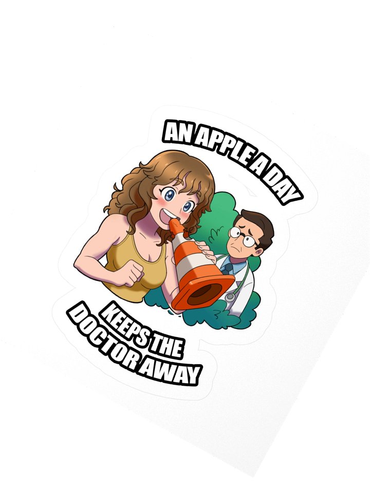 An Apple A Day Sticker product image (2)