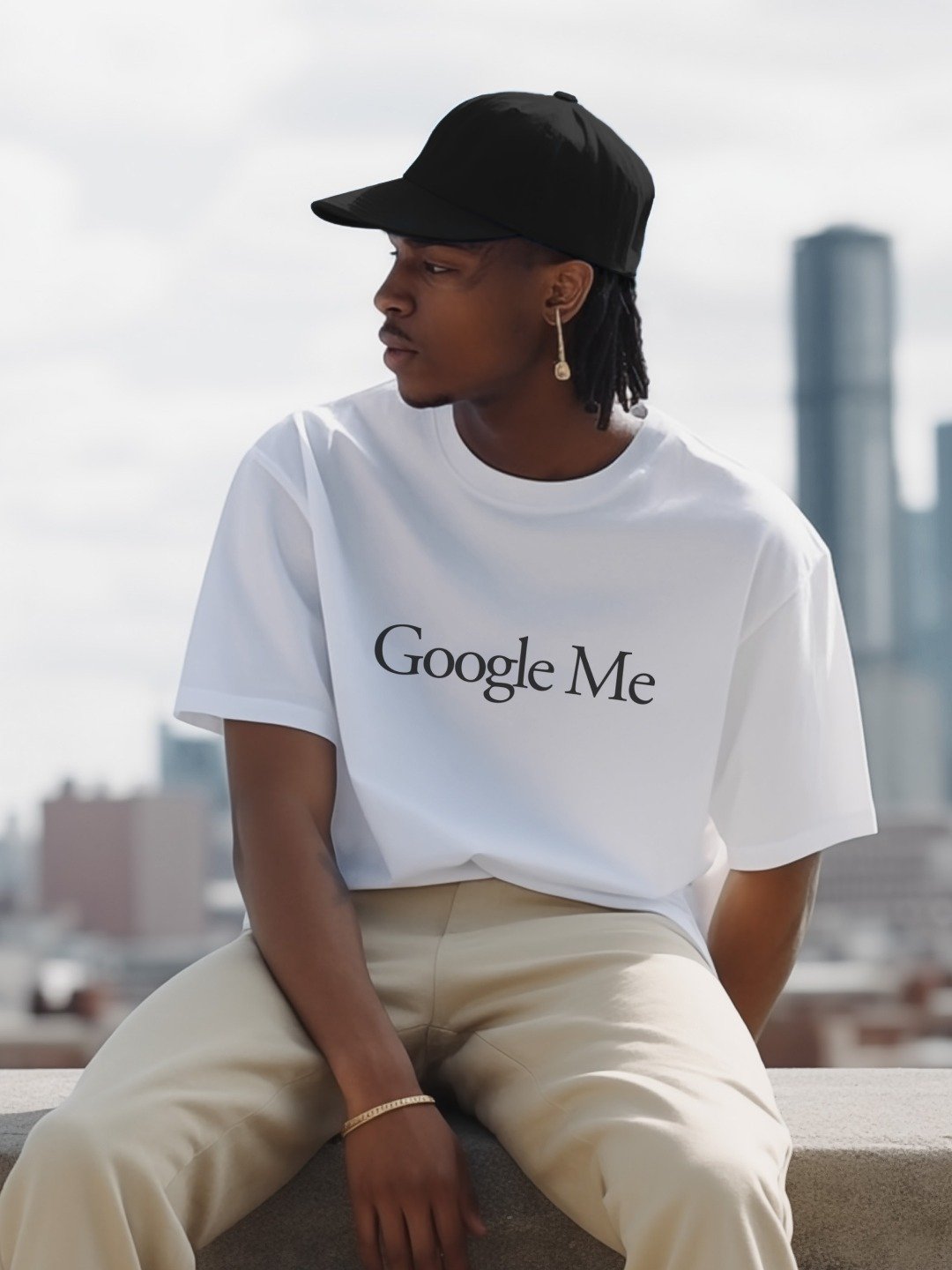 Google Me T-Shirt - White product image (1)