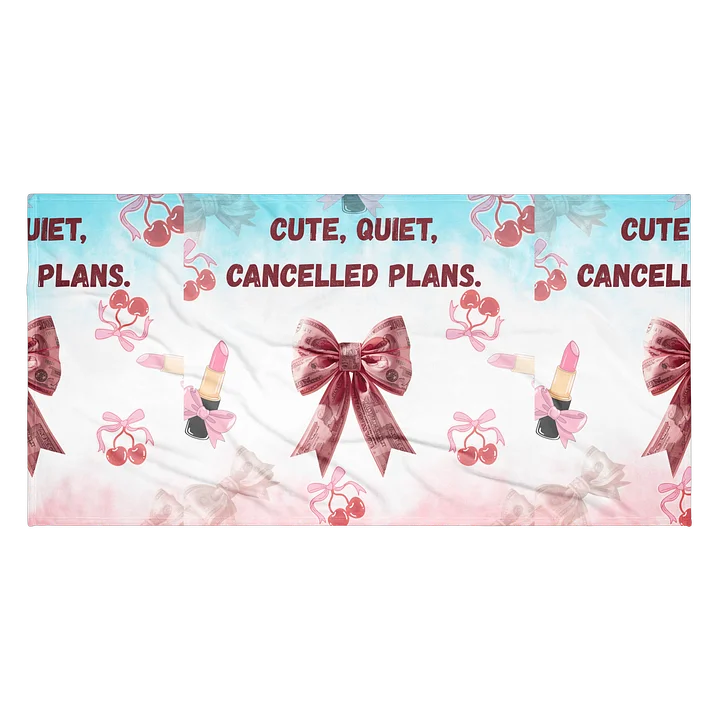 Introvert girls beach towels product image (2)