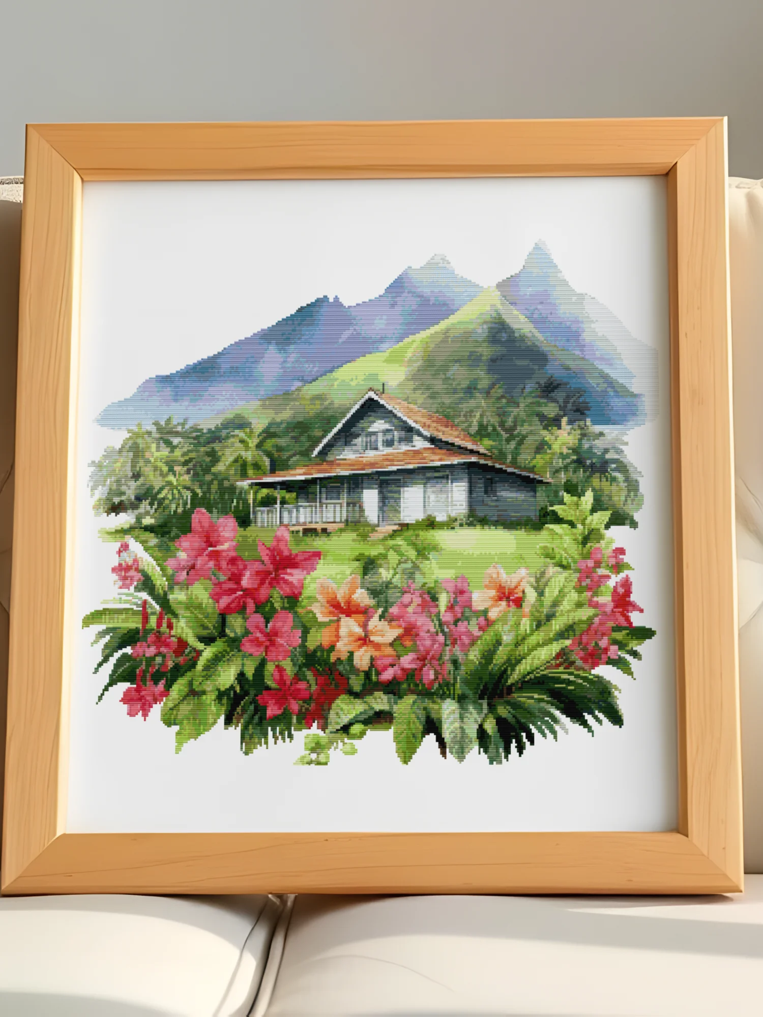 Tropical Retreat Cross Stitch Pattern product image (5)
