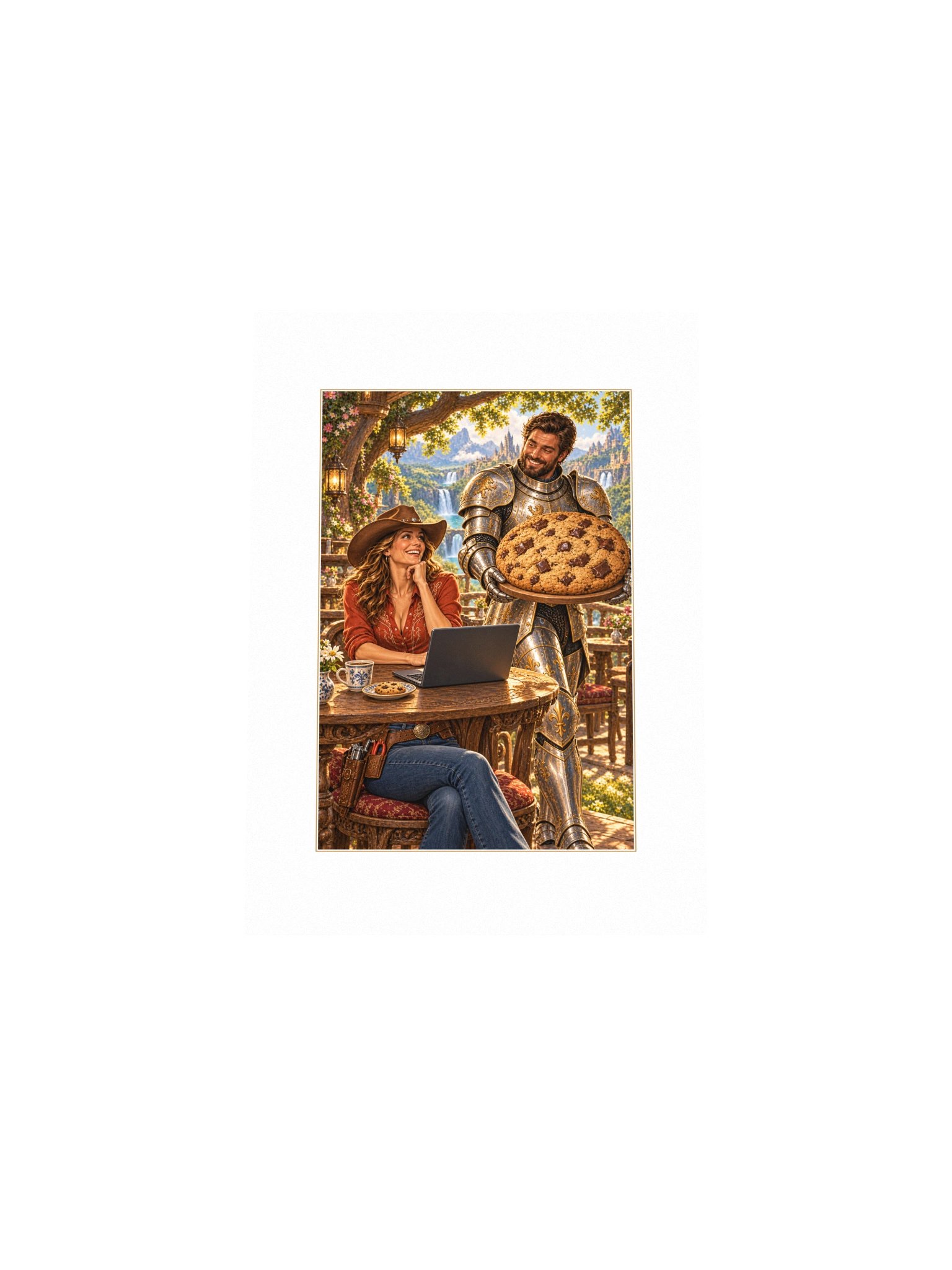Cookies Accepted Small Art Print product image (4)