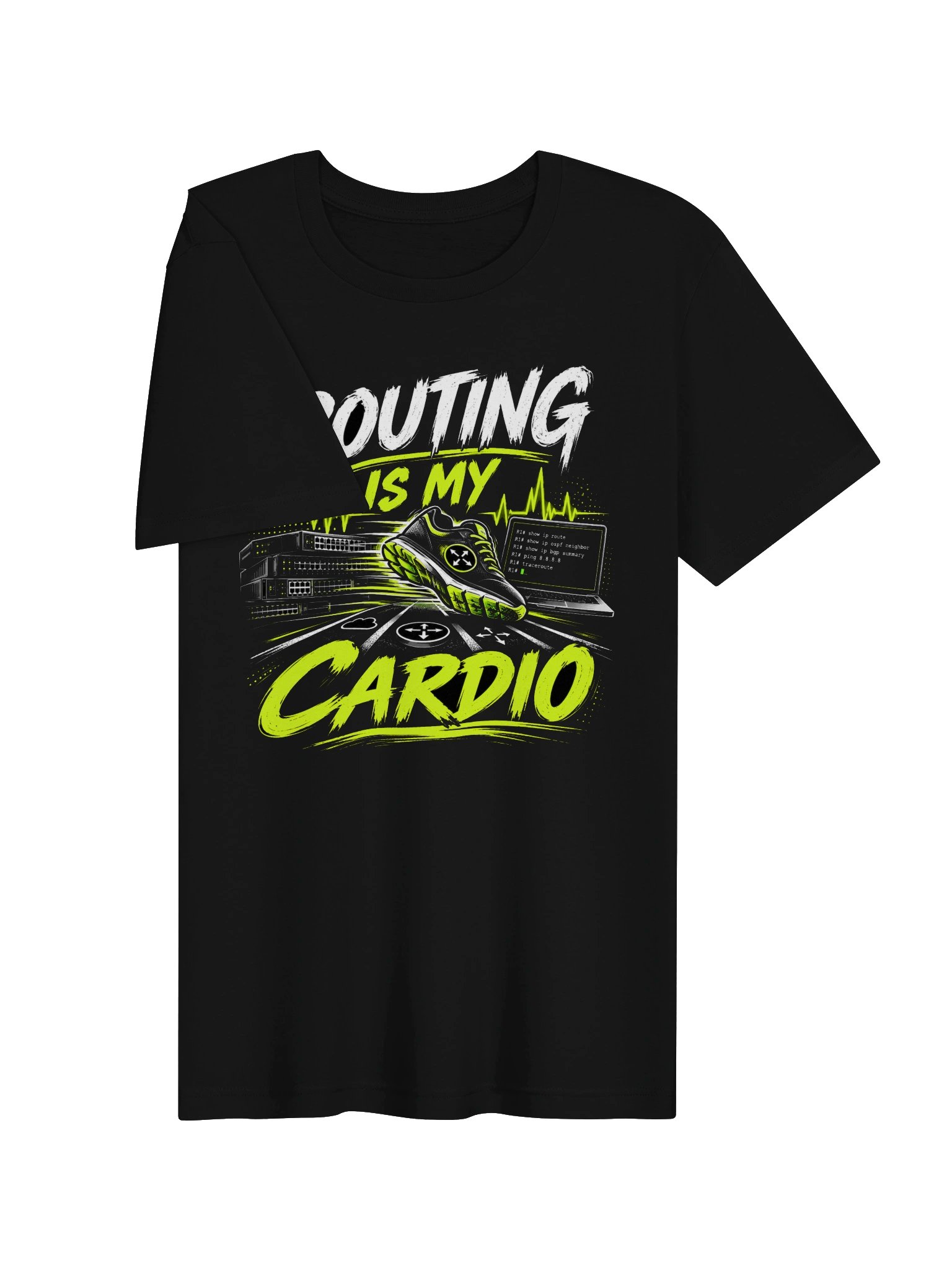 "Routing Is My Cardio" - Tshirt product image (3)