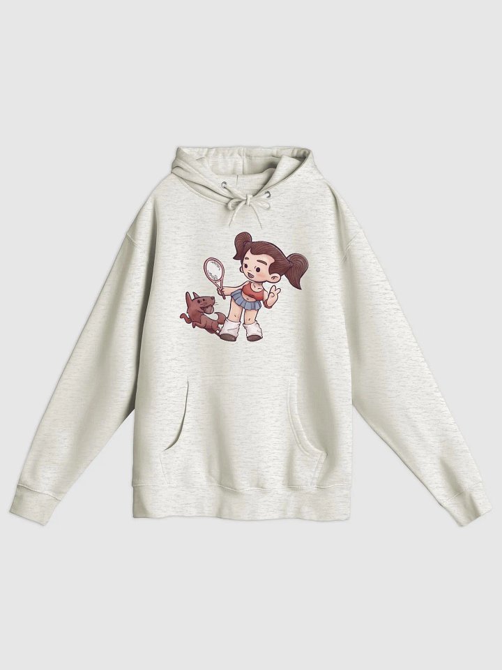 She & Her Pet | Lane Seven Premium Pullover Hoodie product image (2)
