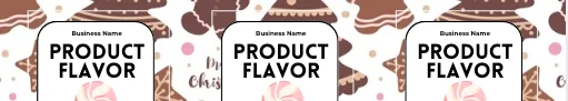 Winter Woods Label Template Bundle product image (4)