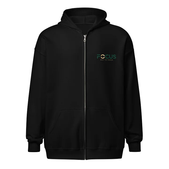 FOCUS Sweat Jacket — Black product image (1)