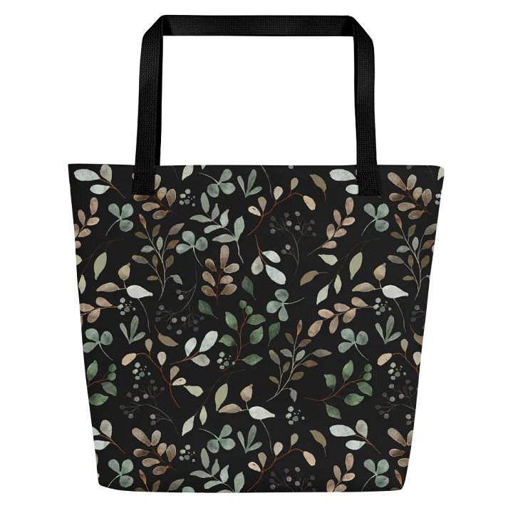Boho Inspired Leaves Tote Bag product image (2)