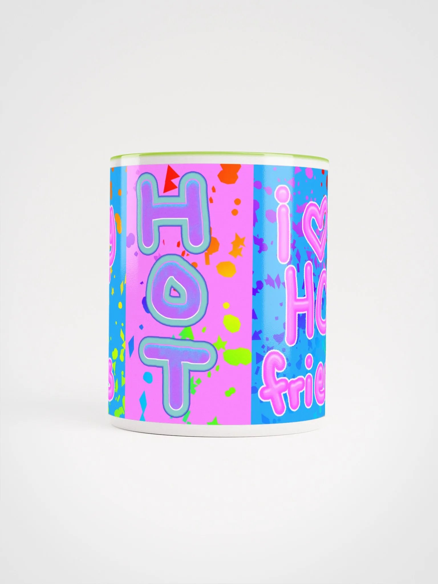 I <3 My Hot Friends Ceramic Mug product image (15)