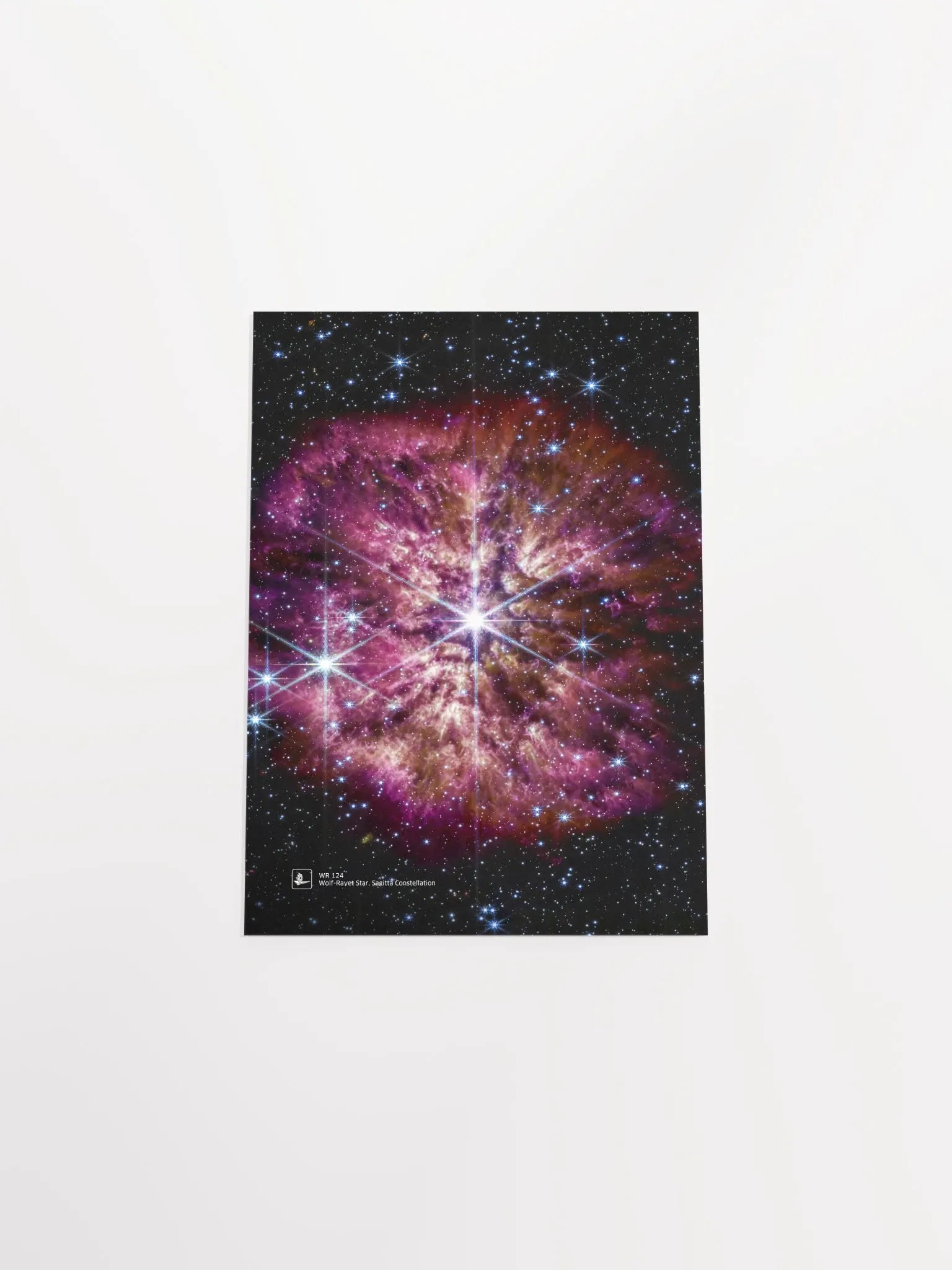 WR 124 (James Webb/JWST), Wolf-Rayet Star, Sagitta Constellation (James Webb/JWST) — space poster product image (7)