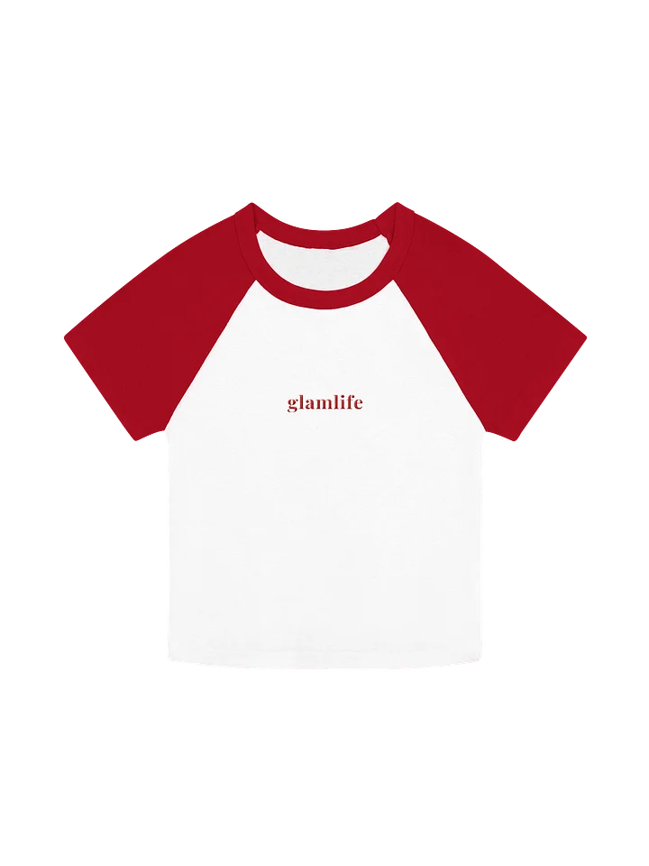 Glamlife Red Two Toned Crop product image (1)