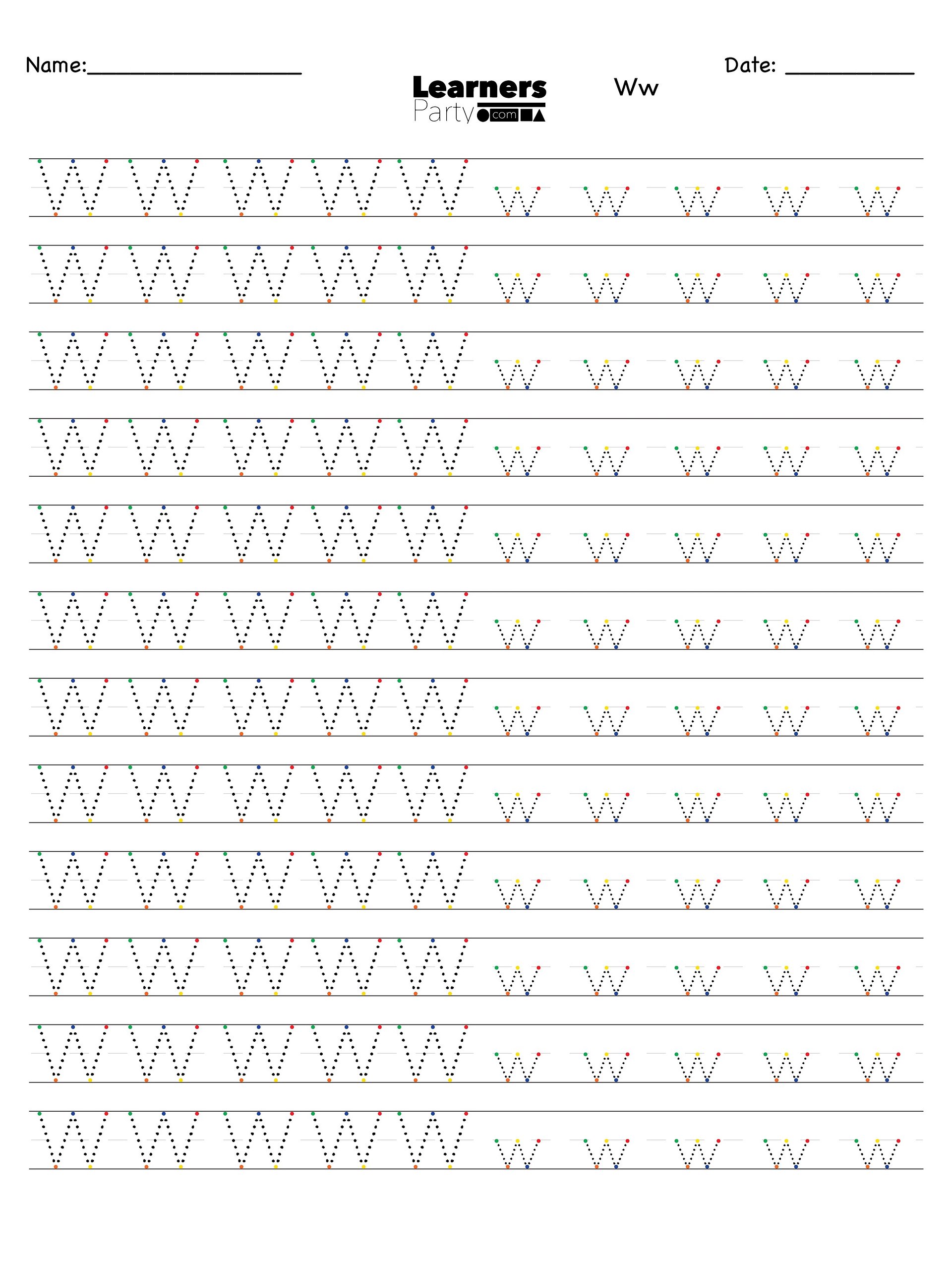 W/w - New Digital Product Progressive Letter Builder product image (4)
