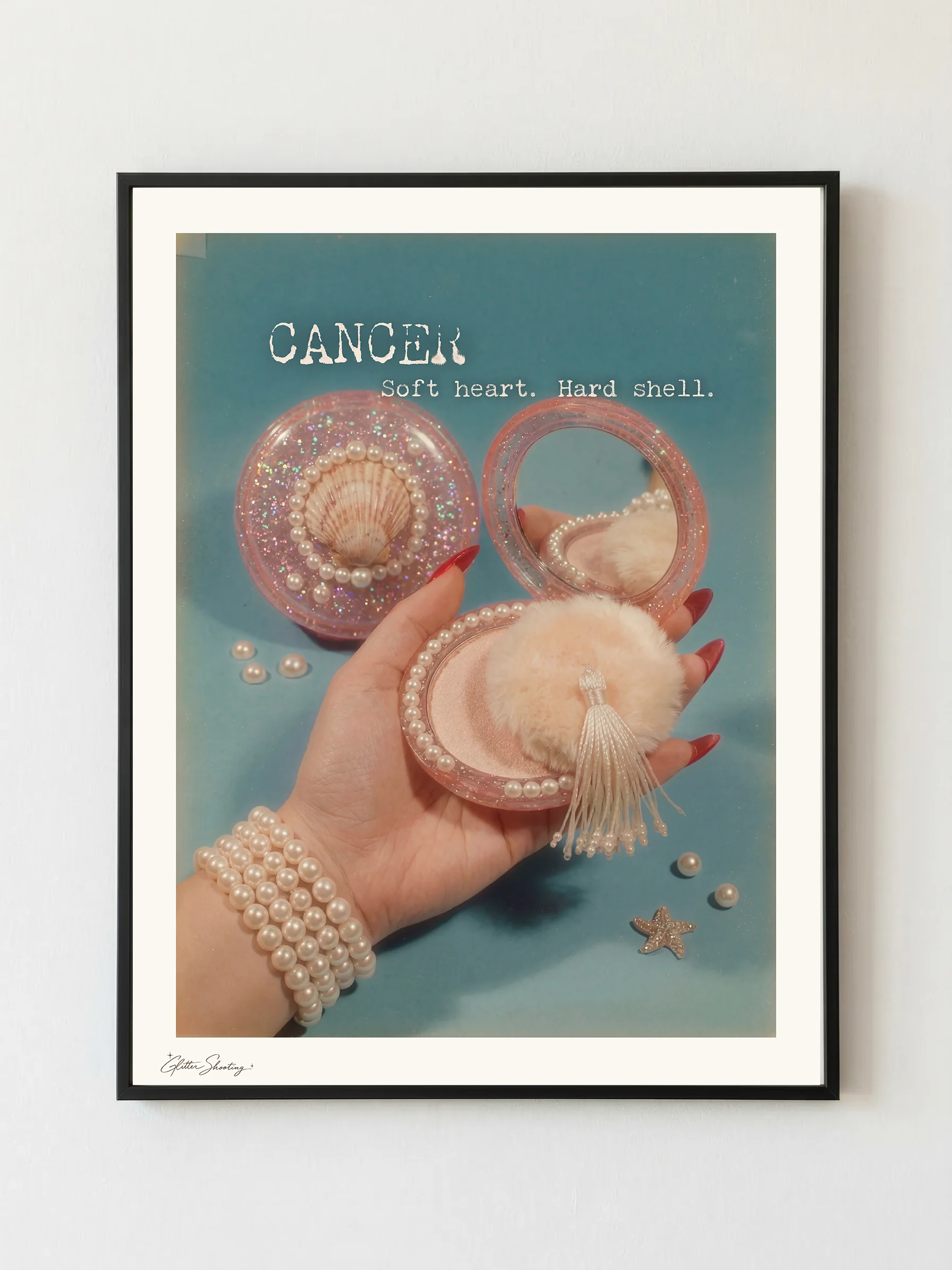 Cancer Mermaid Zodiac Art Print product image (2)