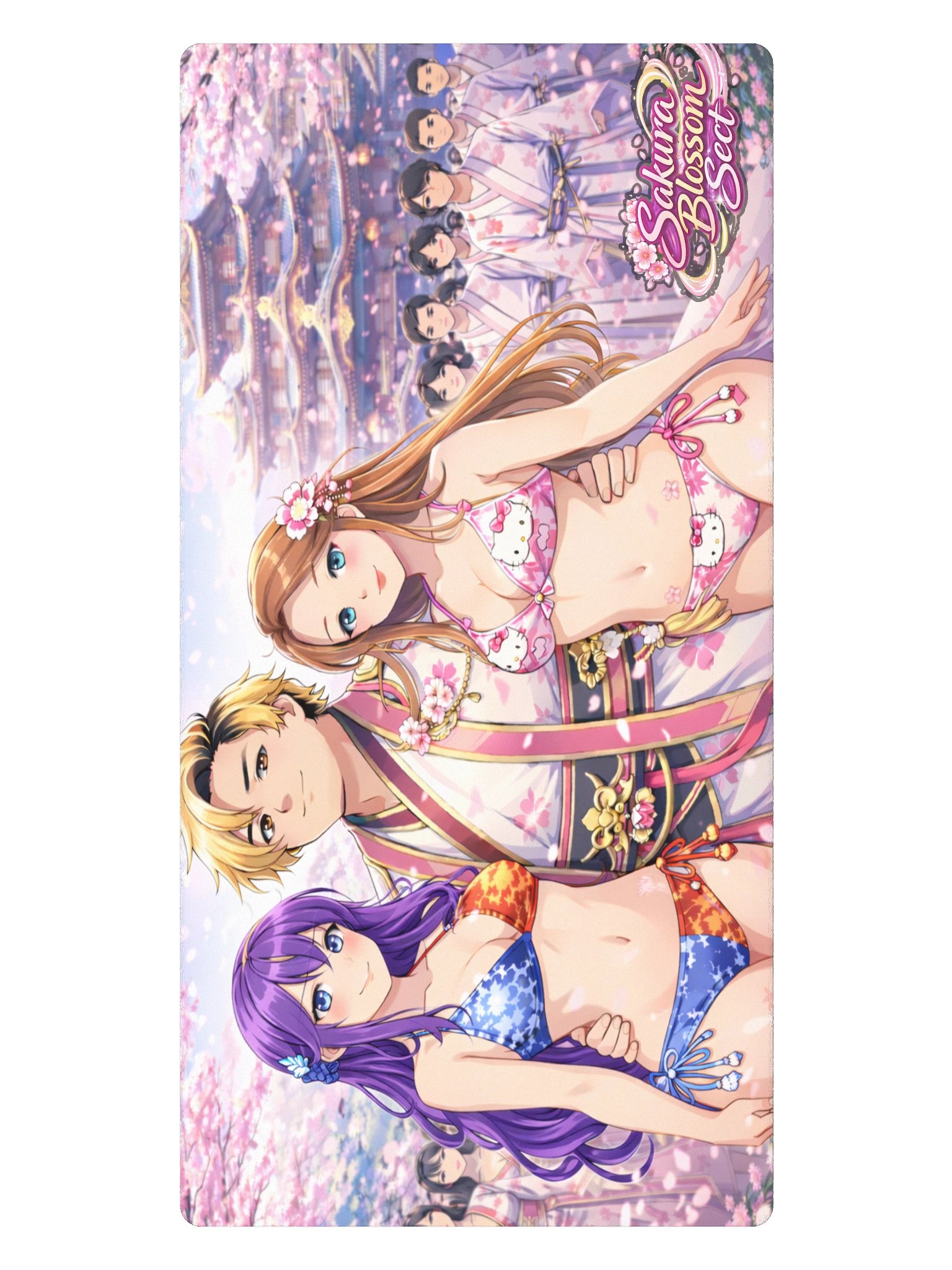 Sakura Blossom Sect XXL Mousemat — Premium Extended Desk Pad product image (2)