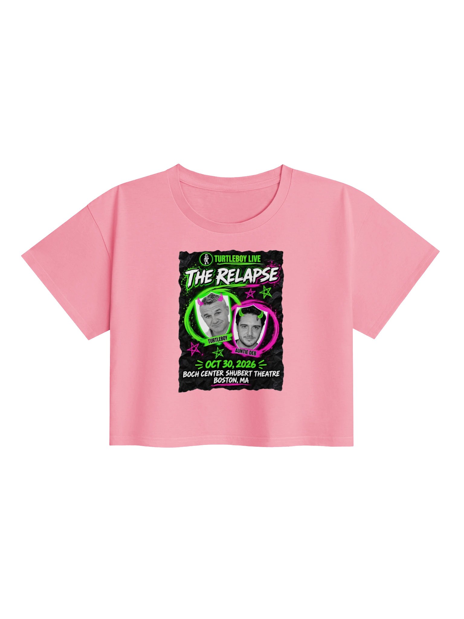 Turtleboy: The Relapse - Womens Crop Tee product image (1)
