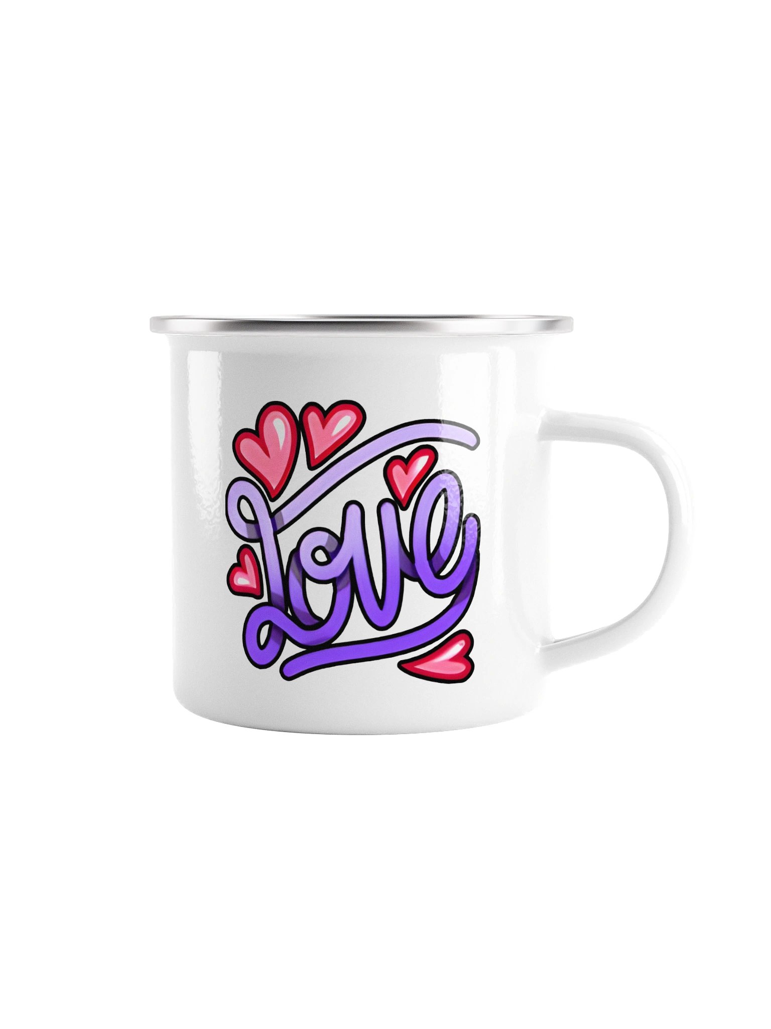 Love Enamel Mug product image (1)