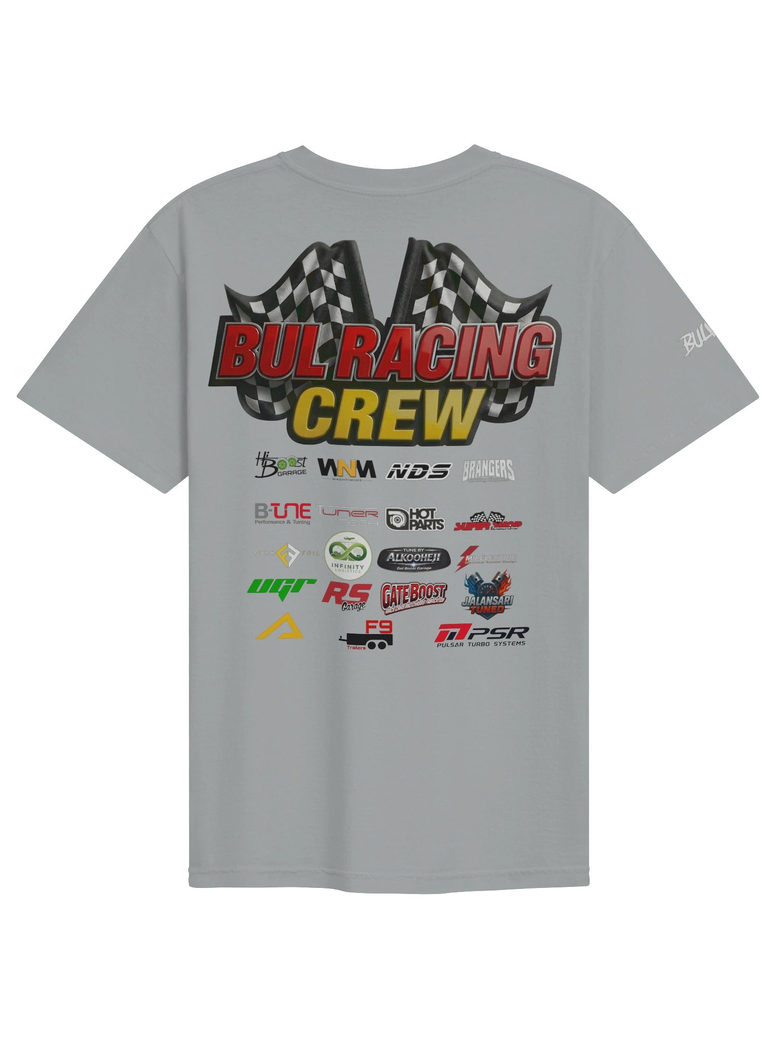 BULRACING CREW-Dyed Heavyweight T-Shirt Team - 8NTytV_Caho