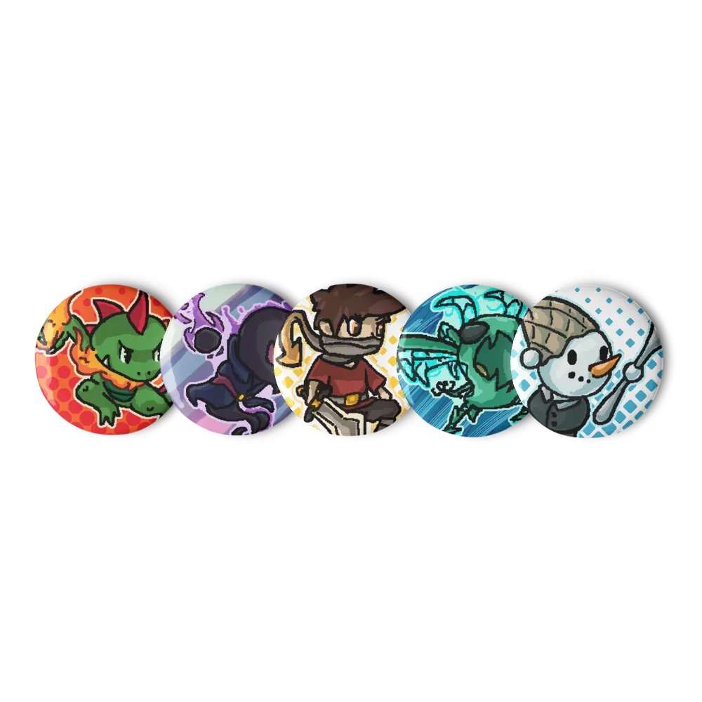 SFrT Main 5 Character Pins product image (4)
