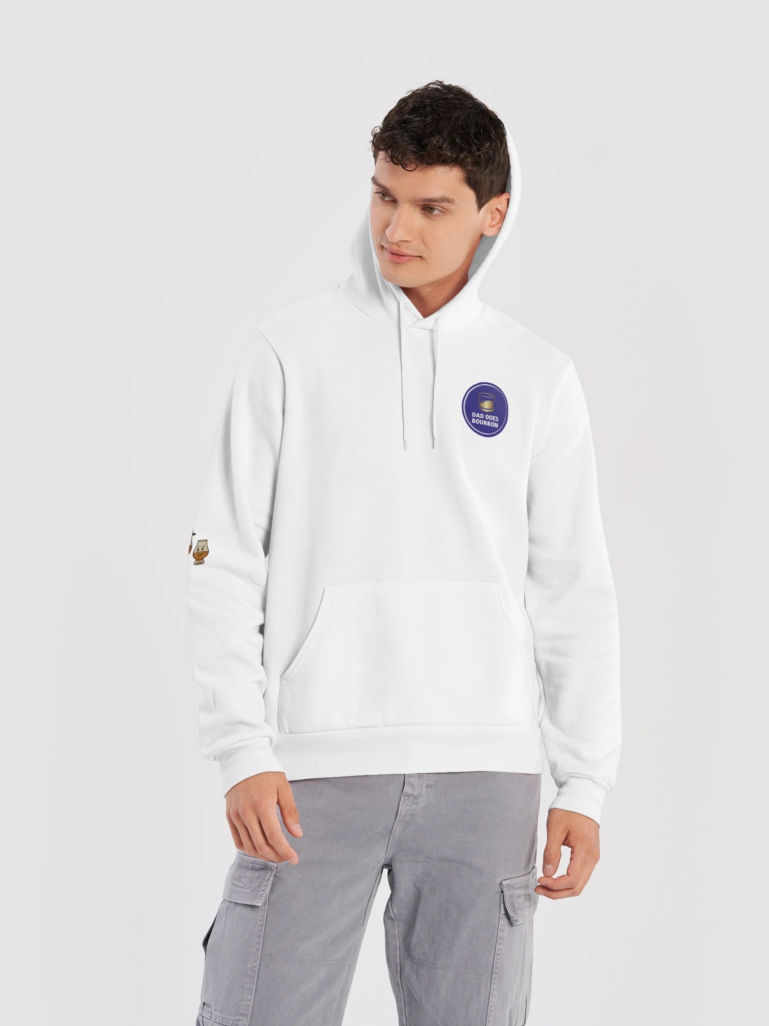 Dad Does Bourbon Super Soft/Lightweight Hoodie product image (21)