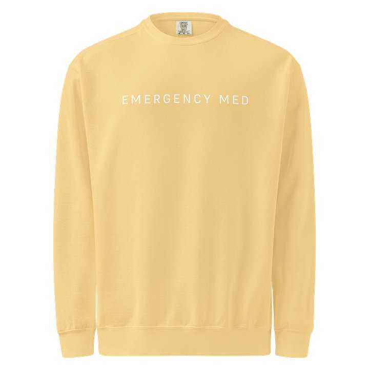 Emergency Med Comfort Colors Crewneck product image (5)