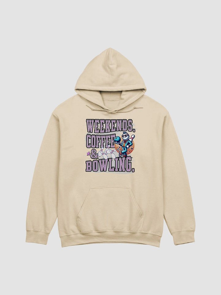 Weekends Coffee And Bowling Vibes Hoodie product image (1)