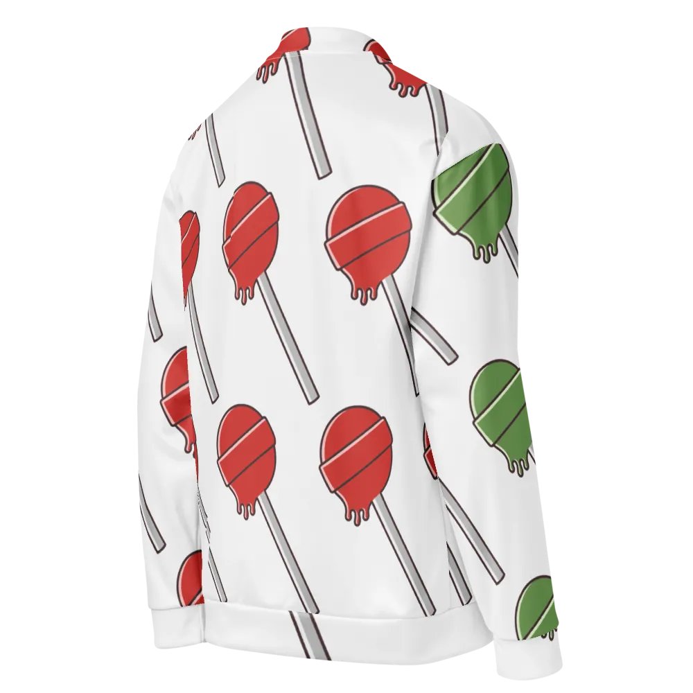 Lollipop Grid All-Over Bomber Jacket product image (5)