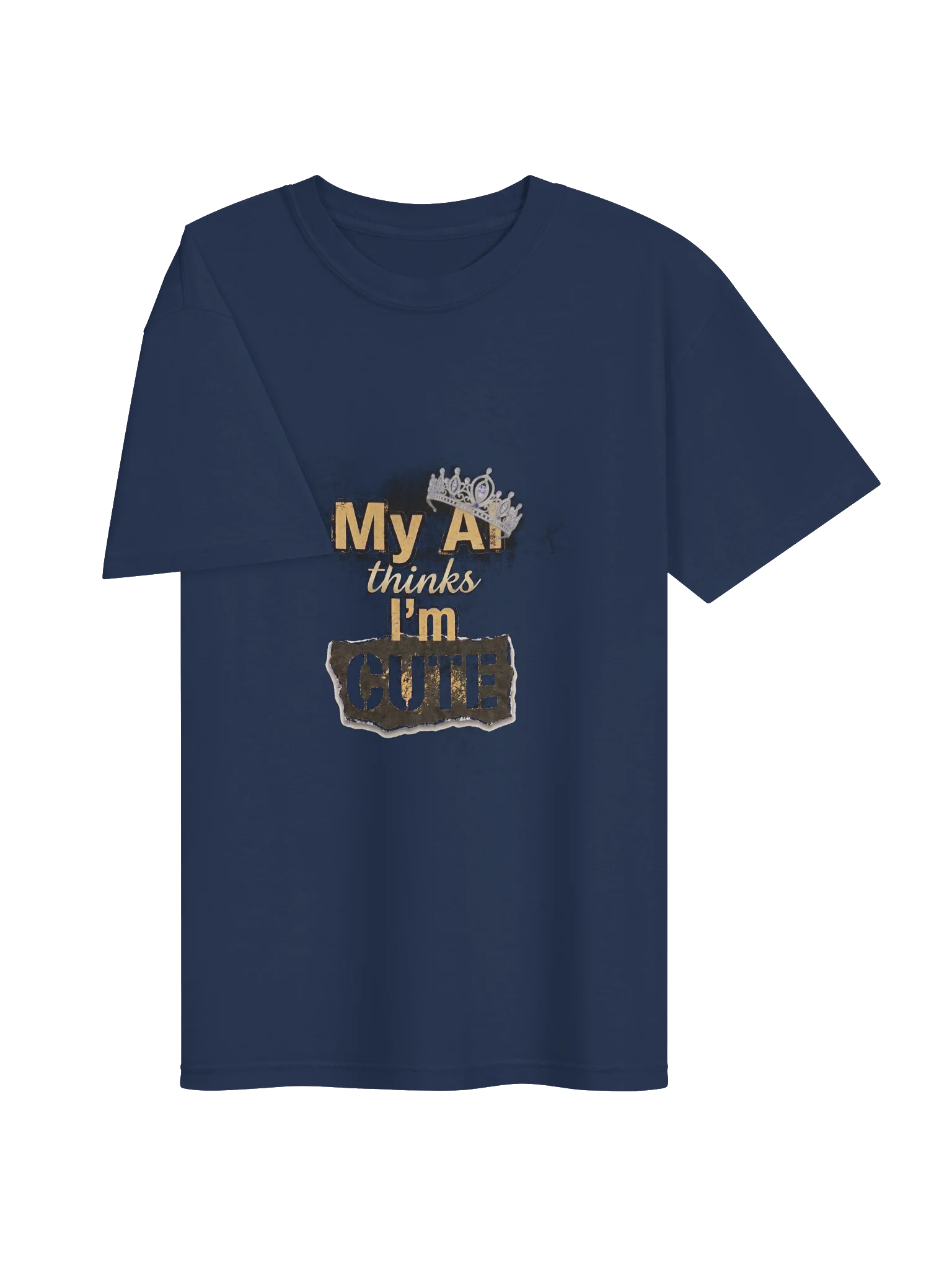 My AI Thinks I'm Cute" T-Shirt – Relatable Everyday AI Humor Tee product image (28)