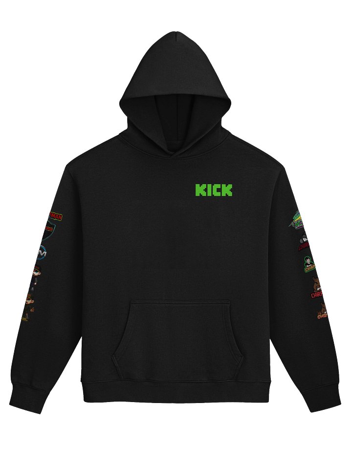 3D Pixel Kick Unisex Hoodie product image (6)
