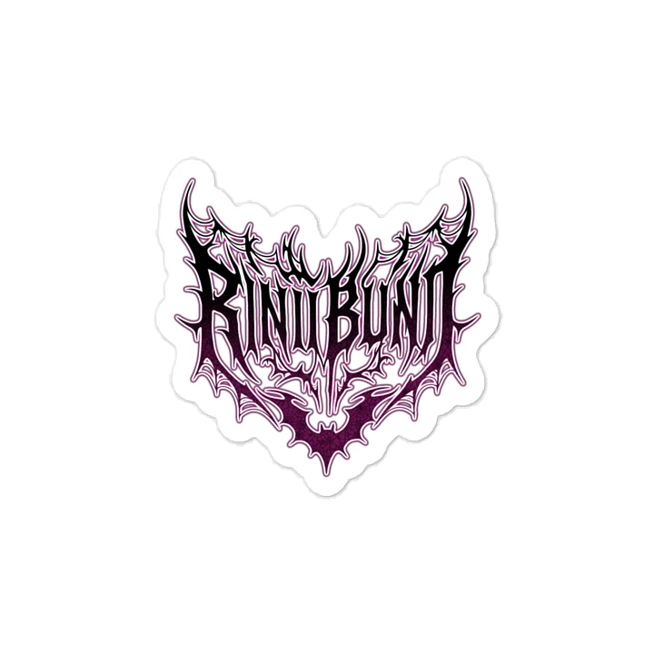 RiniiBunii Logo Sticker product image (1)