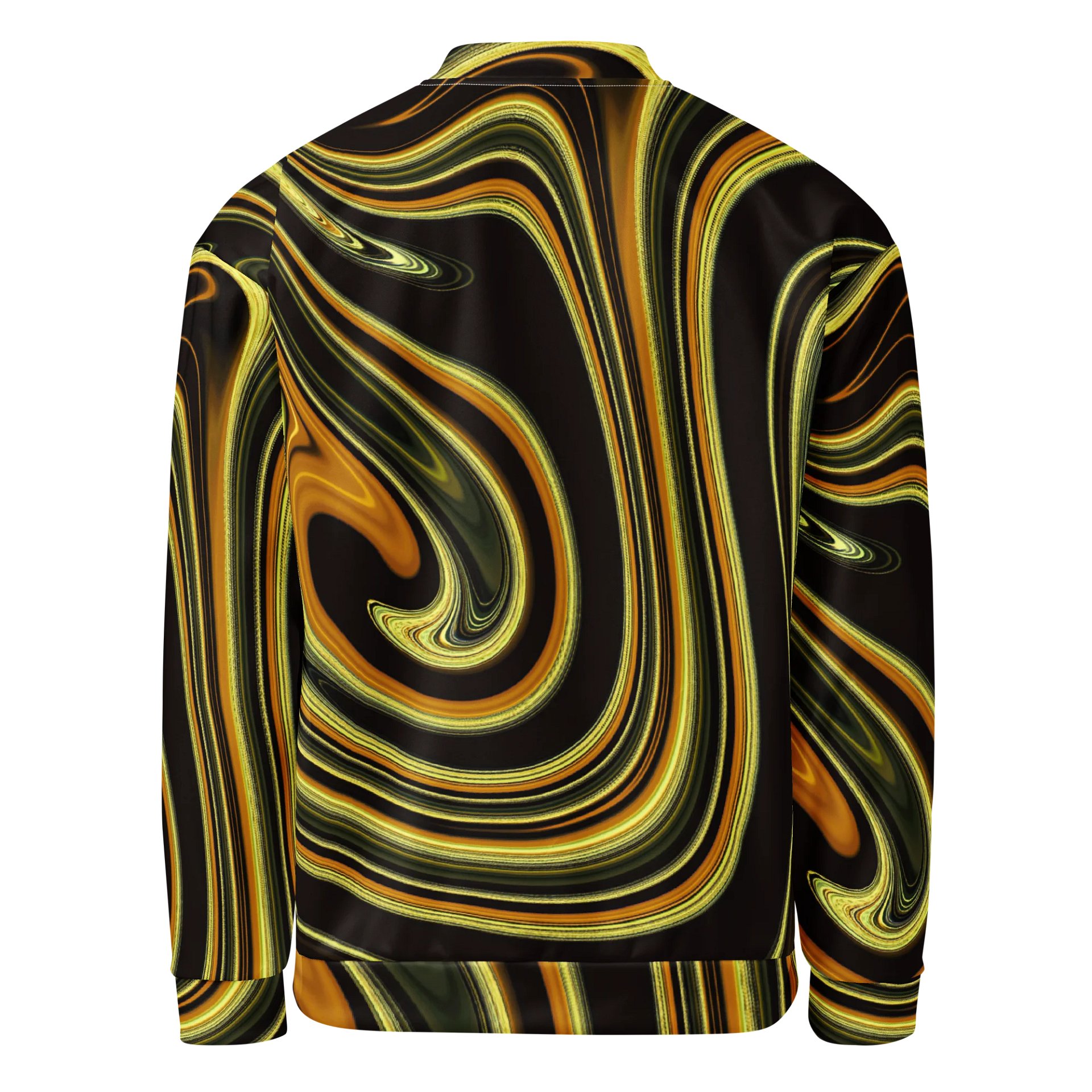 Golden Genesis Swirl | All-Over Bomber Jacket product image (2)