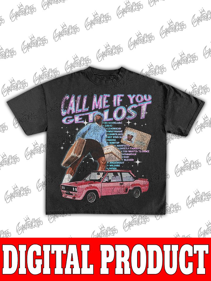 CALL ME IF YOU GET LOST Album Vintage Bootleg Digital T-Shirt product image (1)
