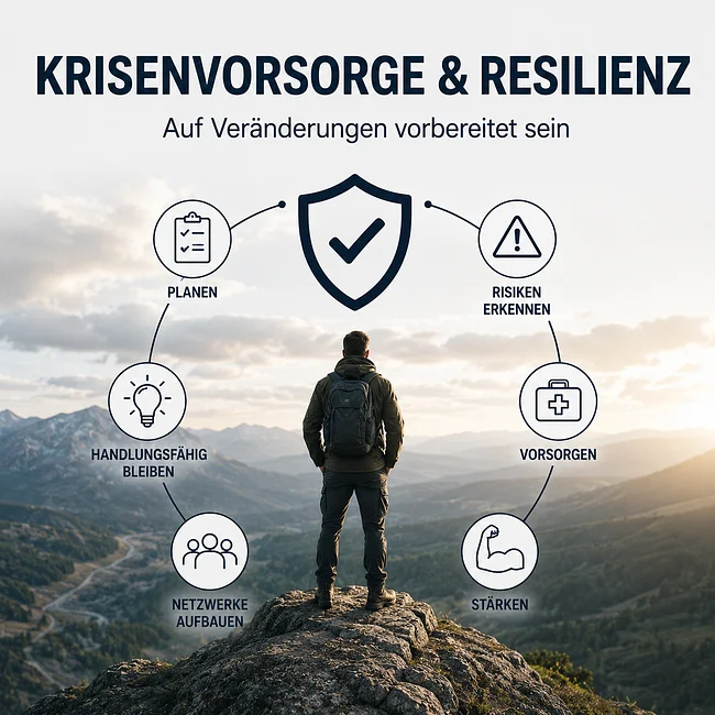 🛡 Krisenvorsorge & Resilienz - Auf Veränderungen vorbereitet sein