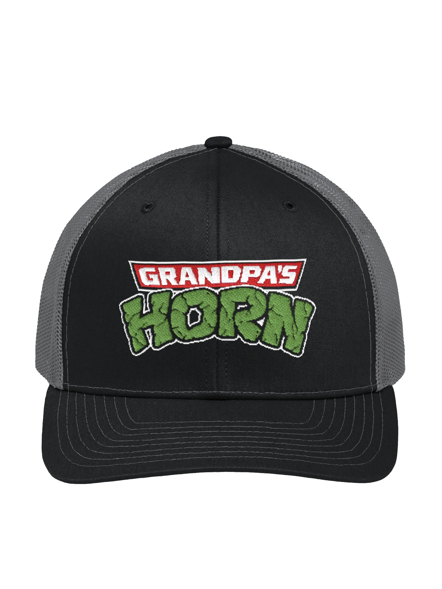 GRAMPA'S HORN Script Trucker Hat product image (1)