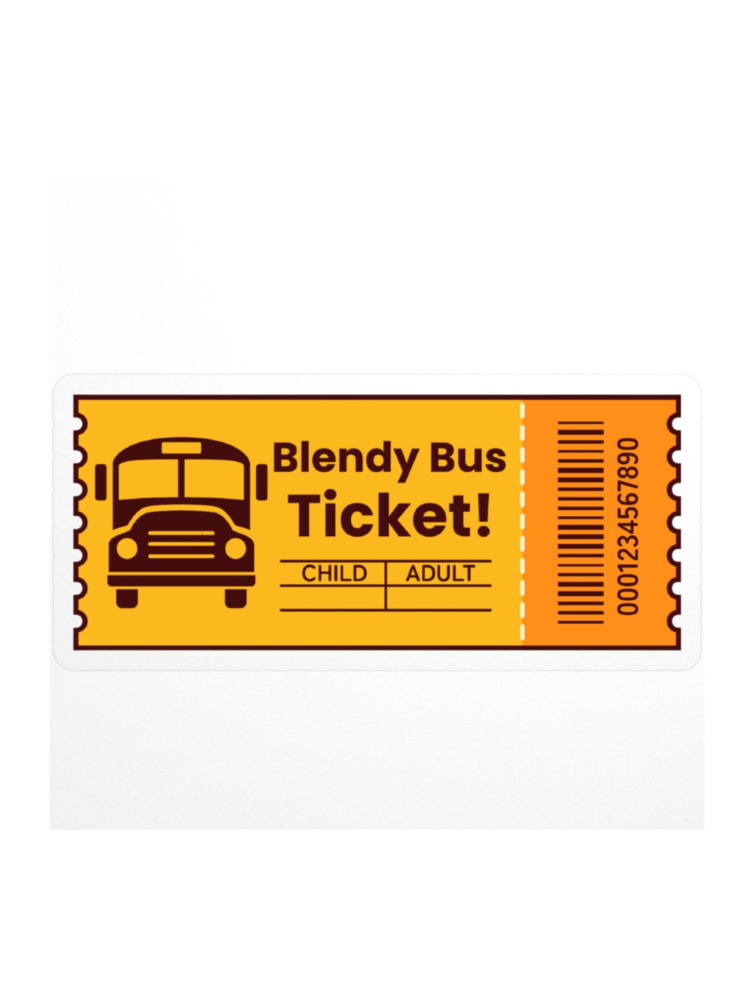 Blendy Bus Ticket product image (1)
