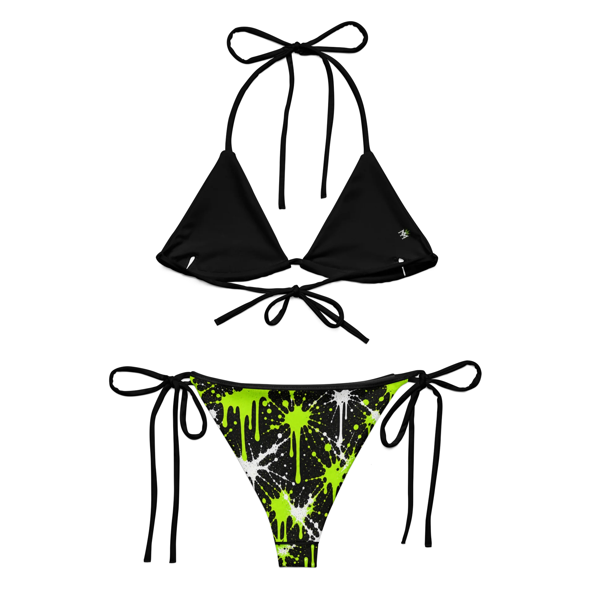 Neon Skull Crown String Bikini product image (3)