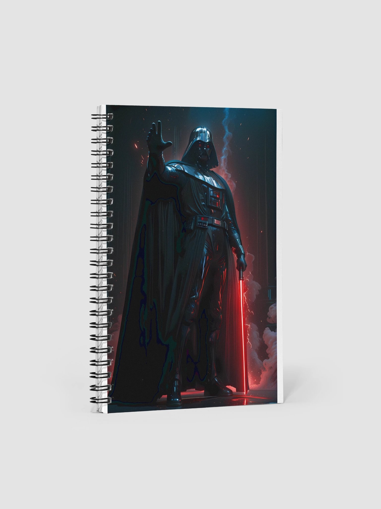 Galactic Warrior Spiral Notebook product image (1)