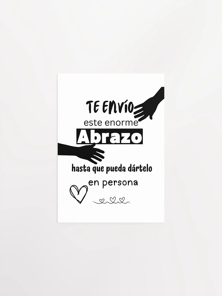 Te envio este abrazo a distancia Wallart product image (1)