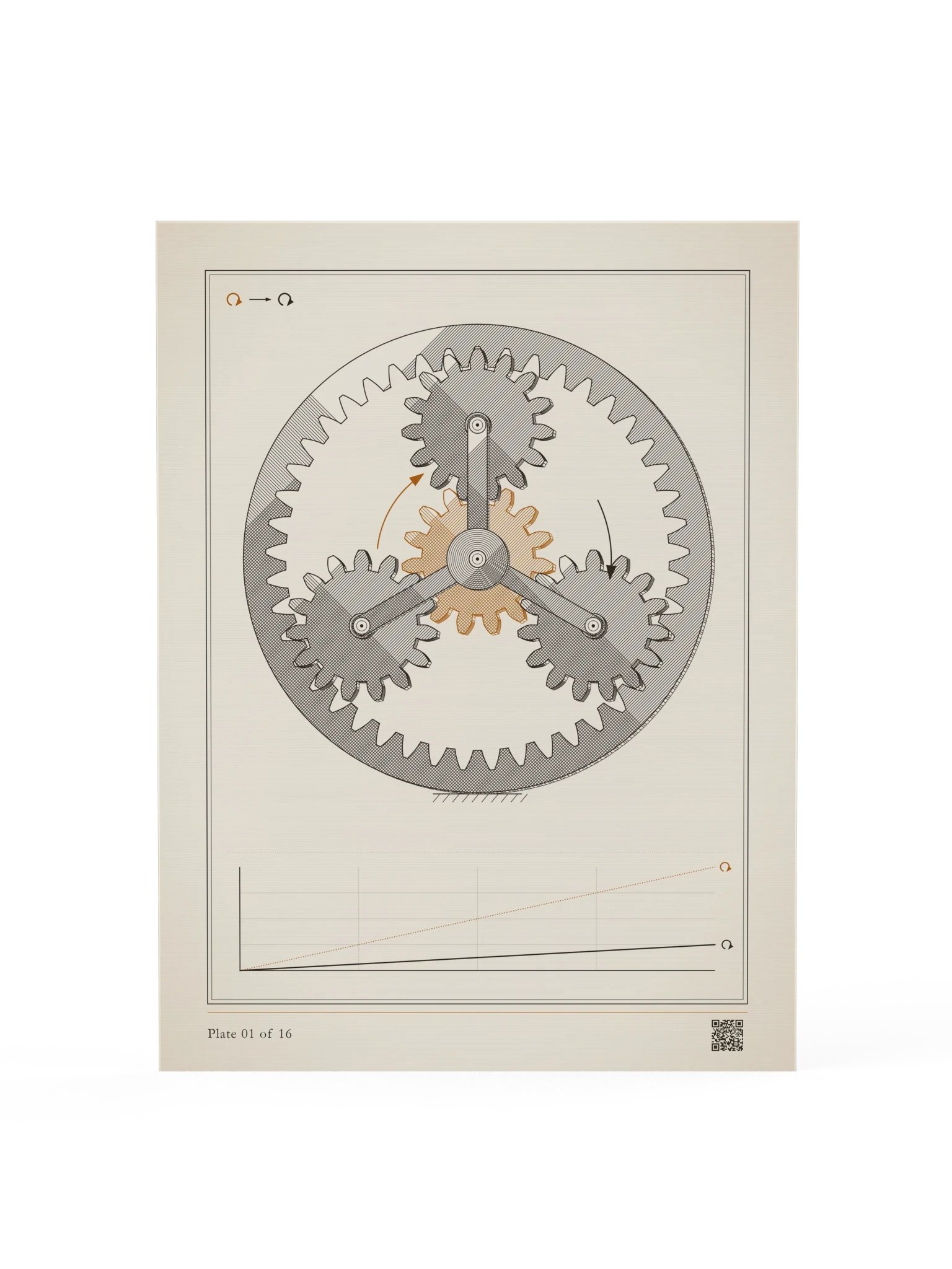 MOTION 01 · Planetary gear product image (1)
