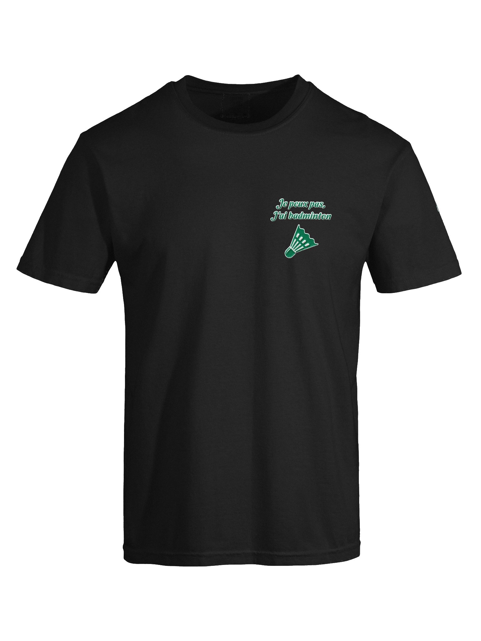 T-Shirt Brodé "Badminton" product image (1)