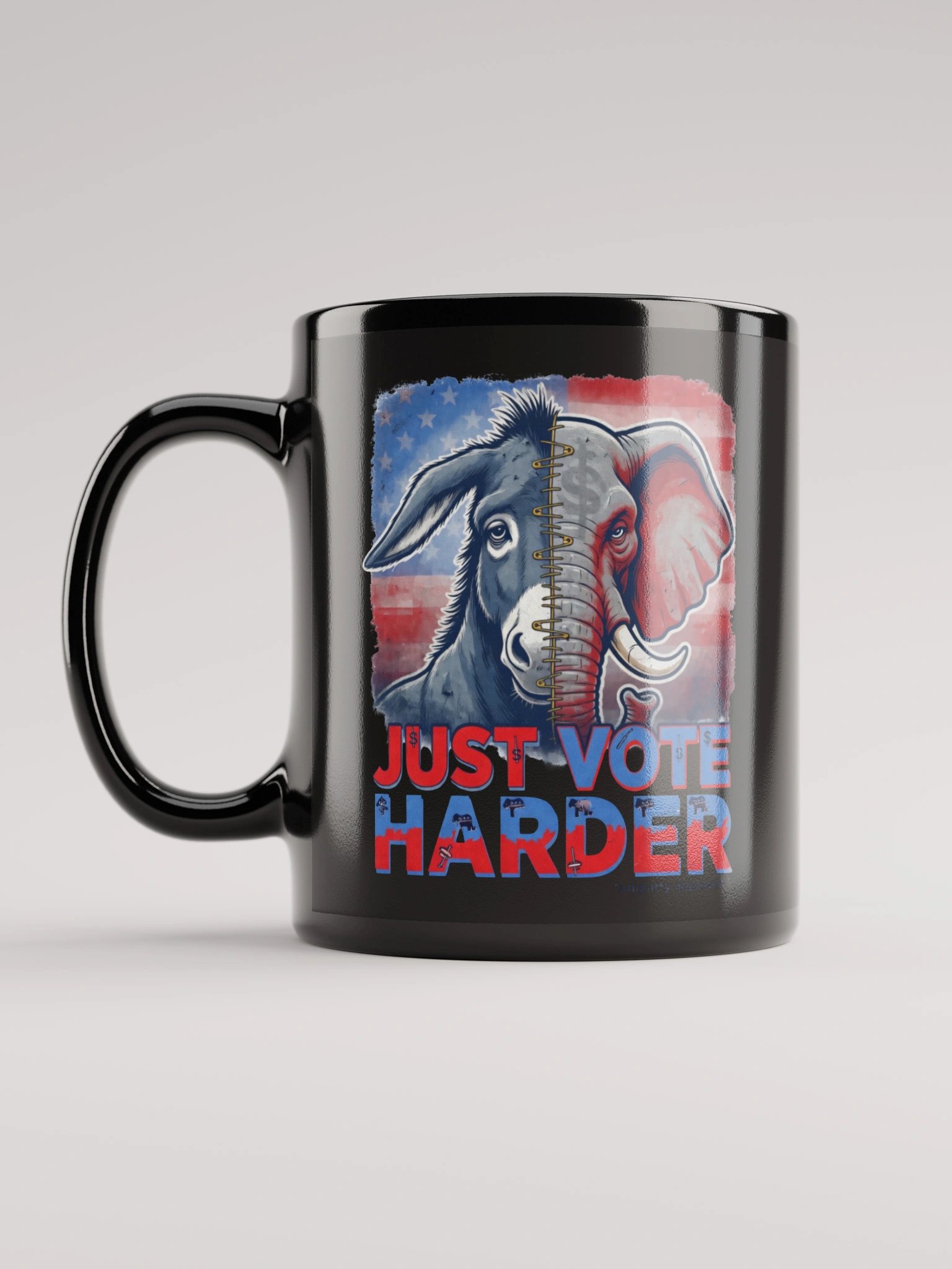 Just Vote Harder Mug product image (1)