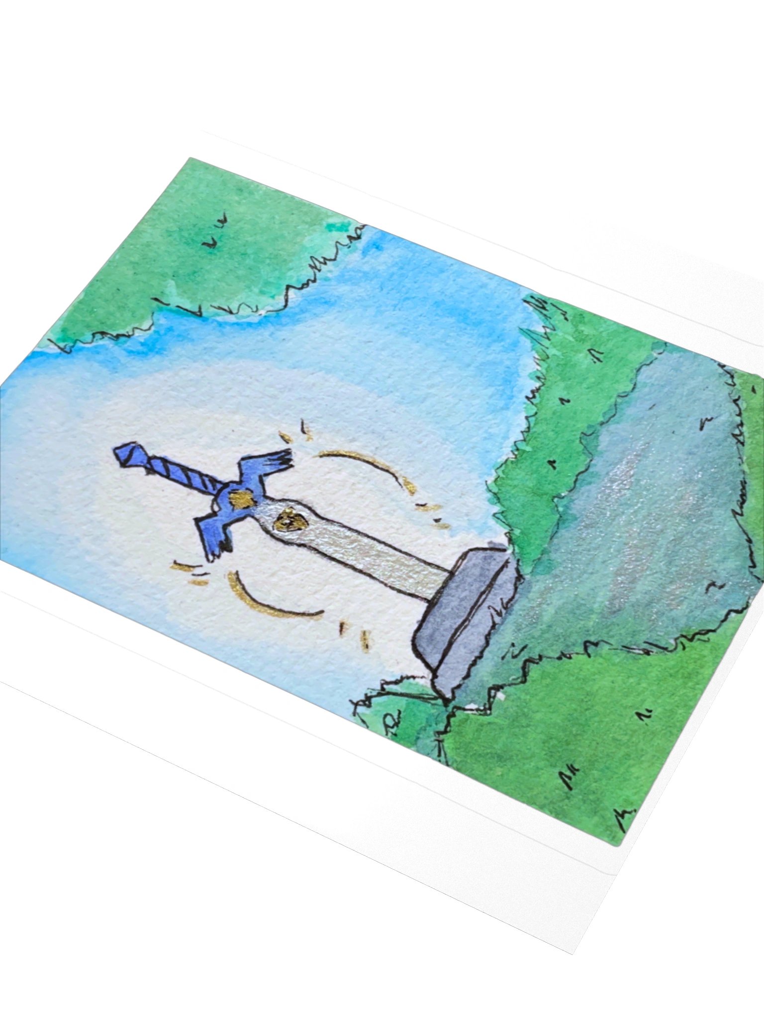 A Hero's Sword Sticker product image (8)