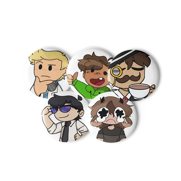 CC Staff Team Pin Button Set#1 product image (2)